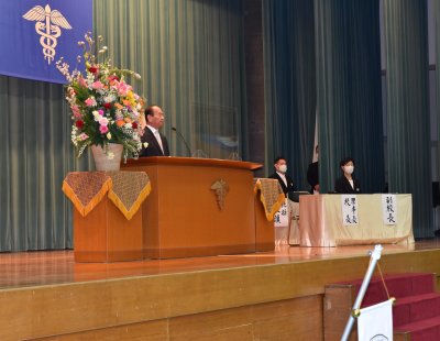 2021年度（令和3年度）　沖学園高等学校　第64回入学式