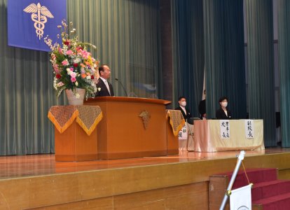2021年度（令和3年度）　沖学園高等学校　第64回入学式