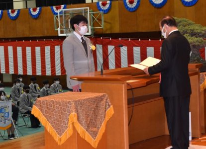 第61回沖学園高等学校卒業証書授与式