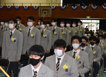 第61回沖学園高等学校卒業証書授与式