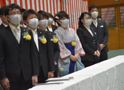第61回沖学園高等学校卒業証書授与式