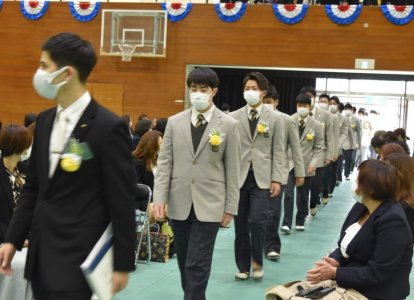 第61回沖学園高等学校卒業証書授与式