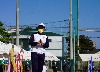 体育祭実行委員長の杉山廉仁君のリーダーシップのもと沖学園全員の力強い絆がより一層深まった体育祭となりました！