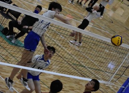 梅谷　秀君（アスリートコース３年・香椎第３）のアタック！