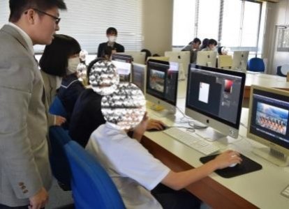 在校生との交流も有意義です！