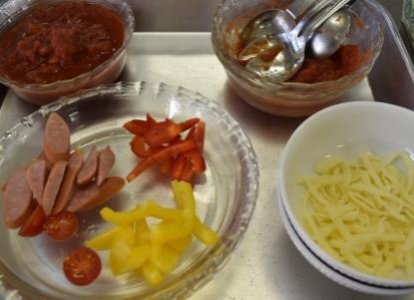 ピザを作ります！