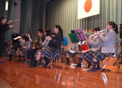 吹奏楽部演奏