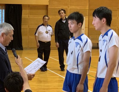 【男子バレーボール部】2019年度八代バレーボール協会会長旗争奪高等学校バレーボール大会＜優勝＞