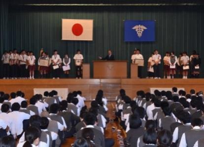 表彰者全員登壇