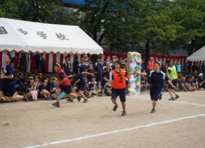 アンカーにバトンが渡りました！