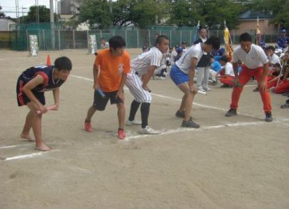 パフォーマンスなしのガチンコ勝負リレー