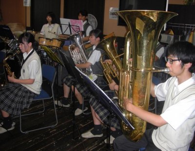 吹奏楽部ミニコンサート（演奏会）