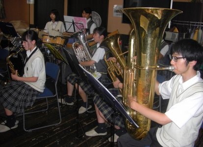 吹奏楽部ミニコンサート（演奏会）