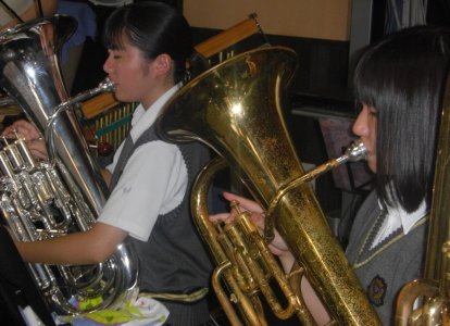 吹奏楽部ミニコンサート（演奏会）