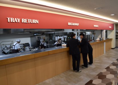 明るくなったオープンカウンターキッチン