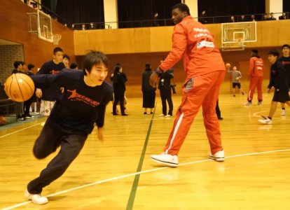 バスケットボール交流