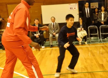 バスケットボール交流