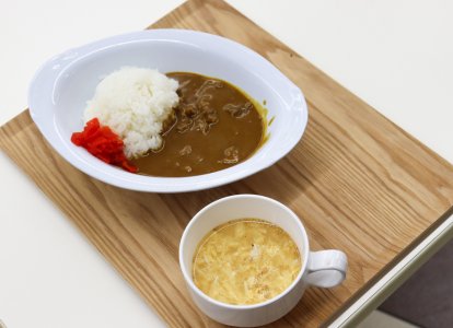 食堂プレオープン
