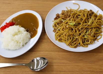 食堂プレオープン