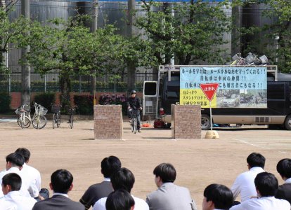 交通安全教室 (2)
