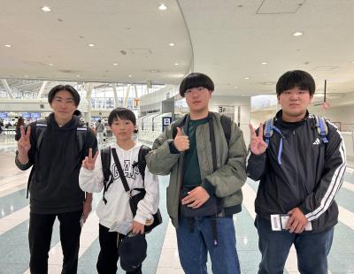 中高生が海外短期留学！アメリカ研修に出発しました！