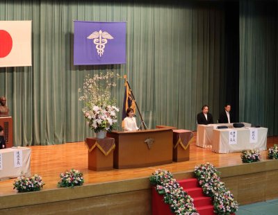 第６９回入学式が挙行されました